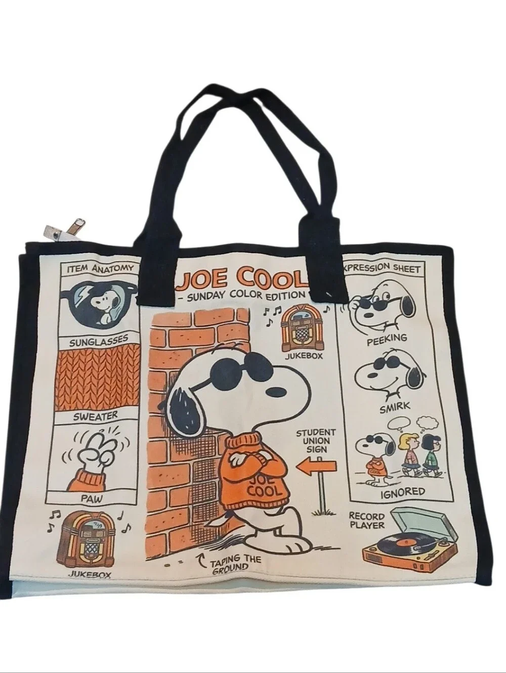 LAST ONE -// Peanuts - ECO Friendly,Snoopy as Joe Cool, At the Student Union,